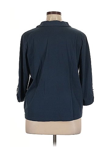 JM Collection 3/4 Sleeve Blouse (view 2)