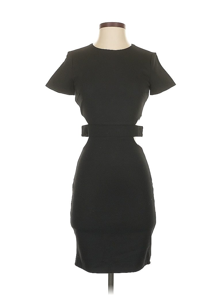 Pre-owned Lulus Cocktail Dress In Black