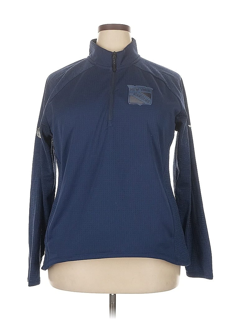 Pre-owned Nhl Pullover Sweater In Blue