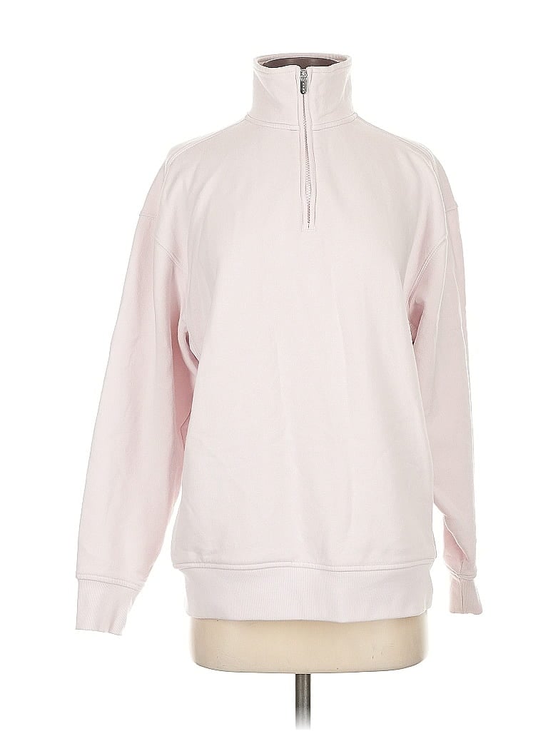 Pre-owned Athleta Sweatshirt In Pink