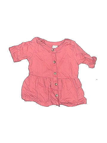 Carter's 3/4 Sleeve Button-Down Shirt (view 1)