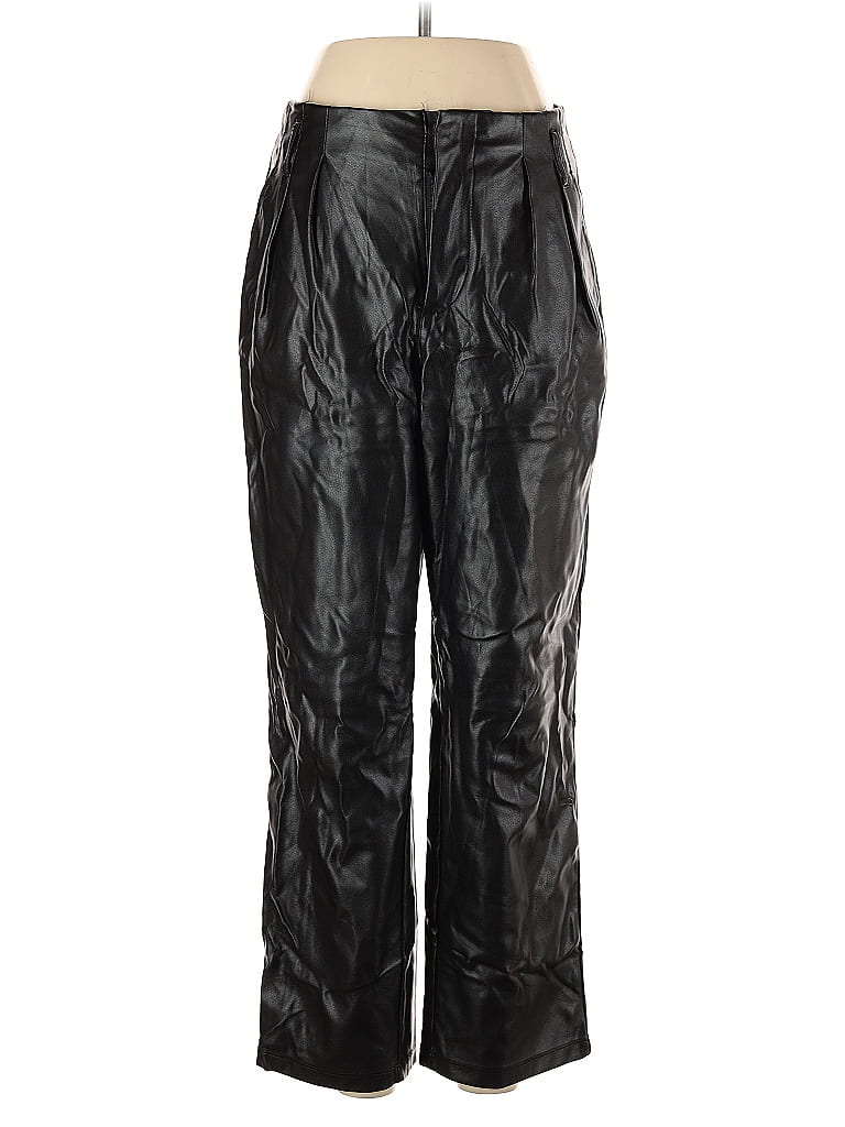 Pre-owned Who What Wear Casual Pants In Black