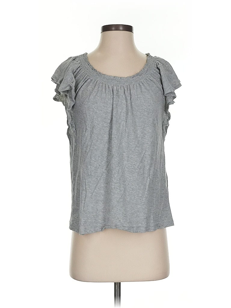 Pre-owned Gap Short Sleeve T-shirt In Gray