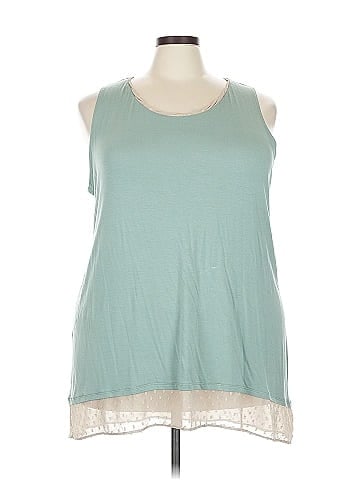 LOGO by Lori Goldstein Sleeveless T-Shirt (view 1)