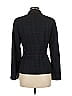 Piazza Sempione Plaid Gray Black Wool Blazer Size EU (IT) 42 / US 6 - photo 2