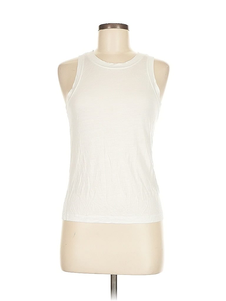 Pre-owned Dagmar Sleeveless T-shirt In White