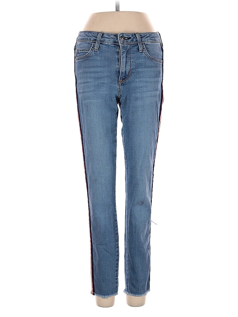 Pre-owned Just Black Jeans In Blue
