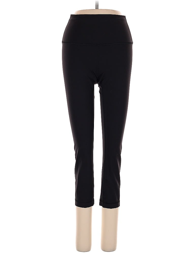 Pre-owned Lululemon Athletica Active Pants In Black