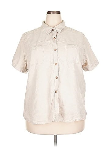Sag Harbor Short Sleeve Button-Down Shirt (view 1)