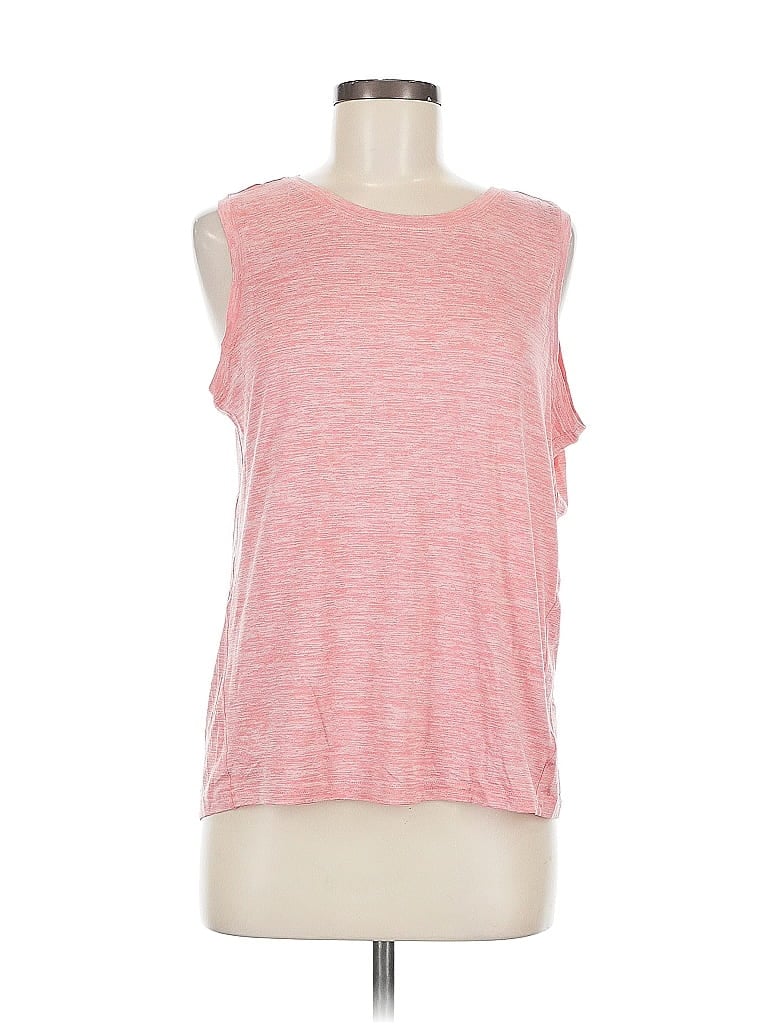 Pre-owned Danskin Sleeveless T-shirt In Pink