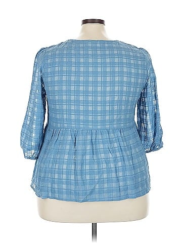 Agnes Orinda 3/4 Sleeve Blouse (view 2)