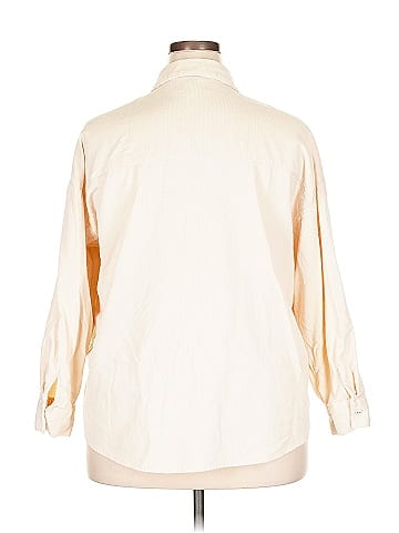 Divided by H&M 3/4 Sleeve Button-Down Shirt (view 2)