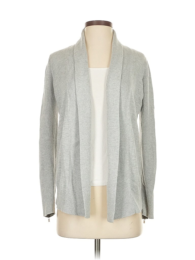 Pre-owned Banana Republic Cardigan Sweater In Gray