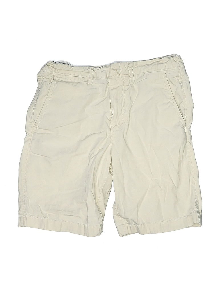 Pre-owned Unbranded Kids' Khaki Shorts In White