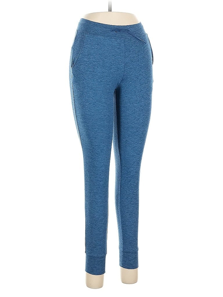 Pre-owned Reebok Active Pants In Blue