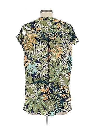 Soho JEANS NEW YORK & COMPANY Short Sleeve Blouse (view 2)