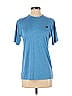 New Balance 100% Polyester Blue Active T-Shirt Size S - photo 1