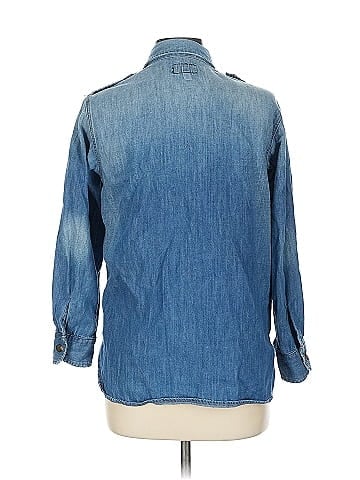 Current/Elliott 3/4 Sleeve Button-Down Shirt (view 2)