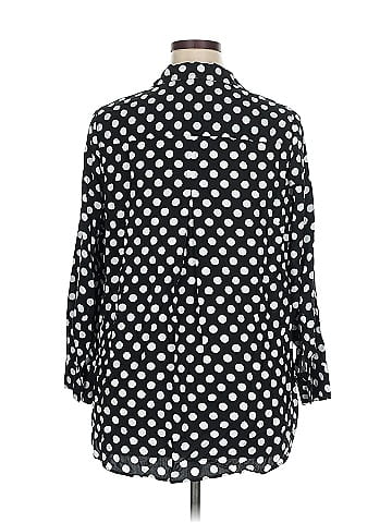 Velvet Heart 3/4 Sleeve Button-Down Shirt (view 2)