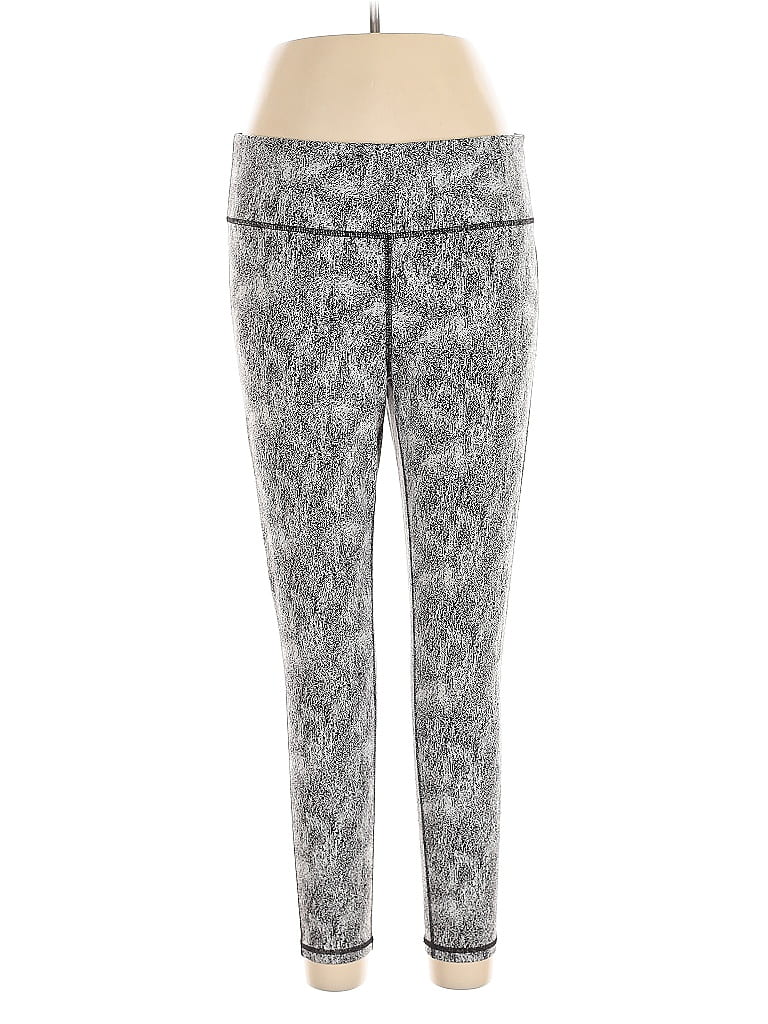 Pre-owned Gap Fit Active Pants In Gray