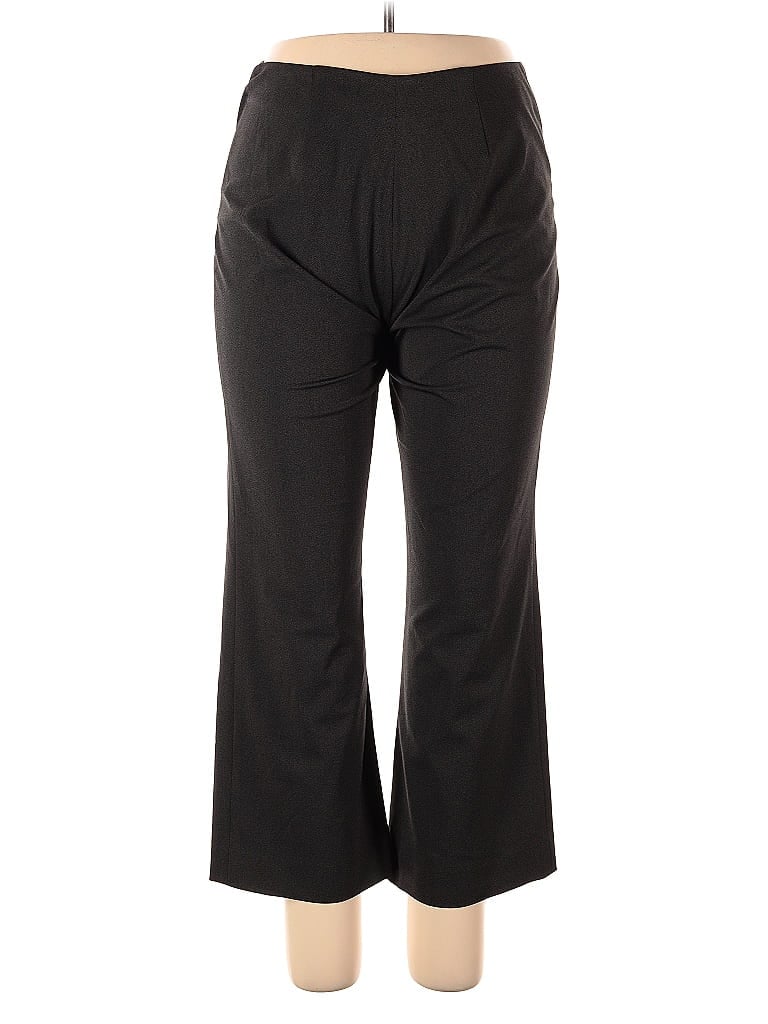 Pre-owned Doncaster Collection Casual Pants In Black