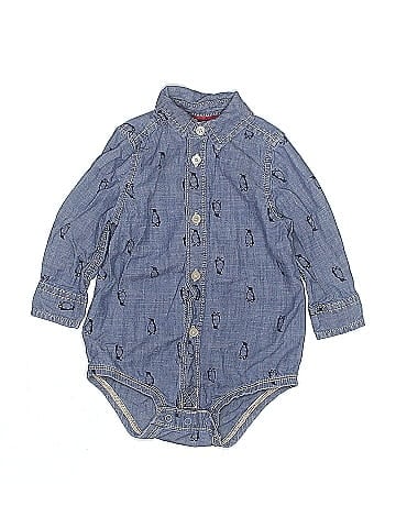 Baby B'gosh Long Sleeve Onesie (view 1)
