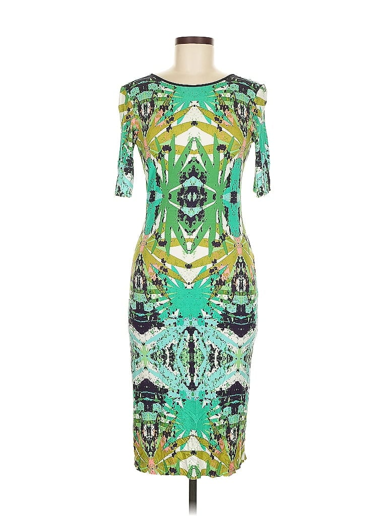 Pre-owned Sam & Lavi Cocktail Dress In Green