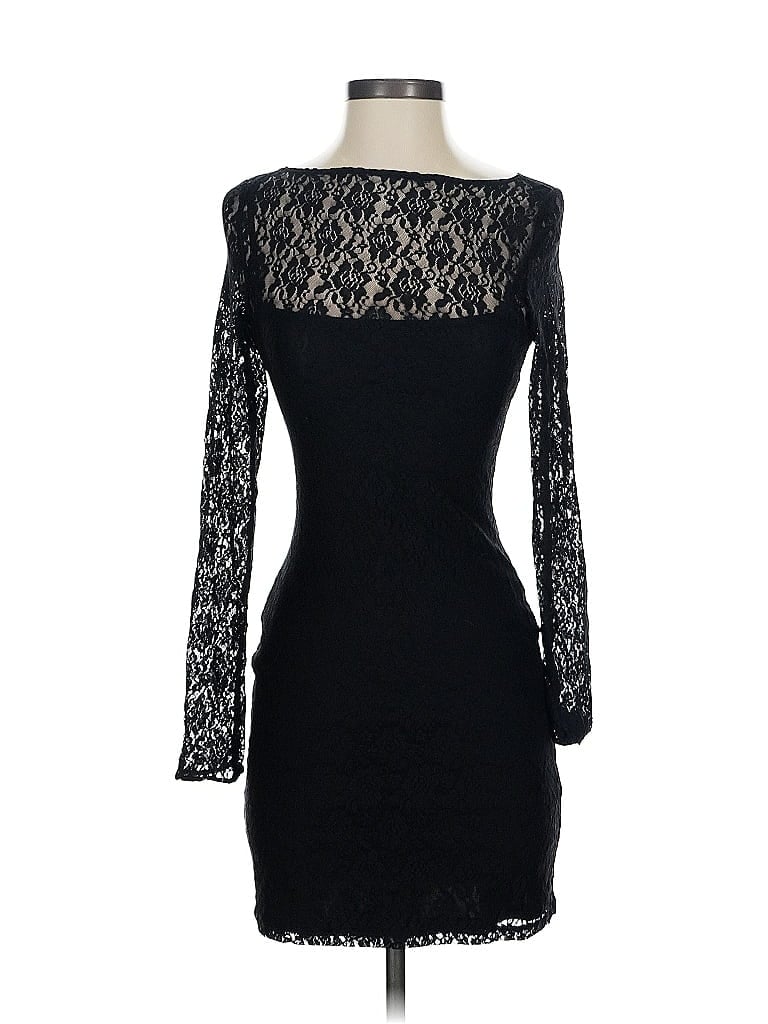 Pre-owned Abercrombie & Fitch Cocktail Dress In Black