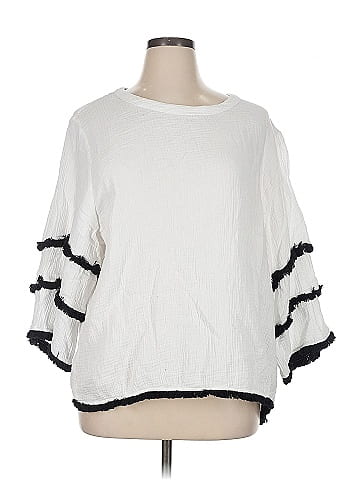 Jones New York 3/4 Sleeve Top (view 1)
