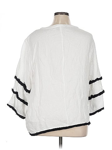 Jones New York 3/4 Sleeve Top (view 2)