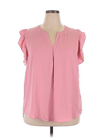 Zenana Short Sleeve Blouse (view 1)