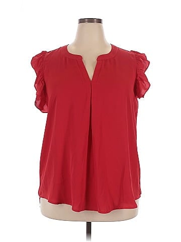 Zenana Short Sleeve Blouse (view 1)
