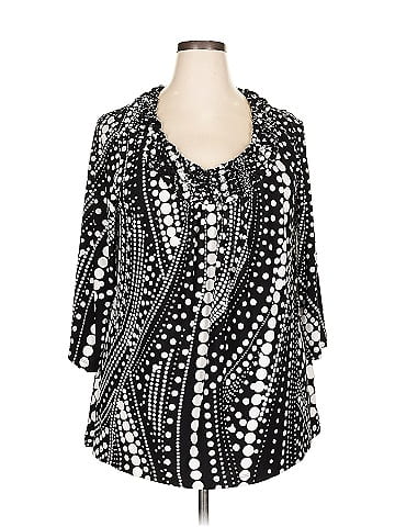 New Directions 3/4 Sleeve Blouse (view 1)