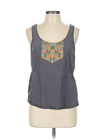 Ecote Sleeveless Silk Top (view 1)