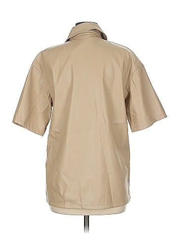 Topshop Faux Leather Jacket (view 2)