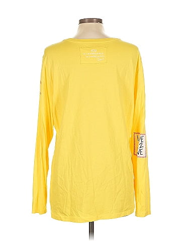 Peace Love World Long Sleeve T-Shirt (view 2)
