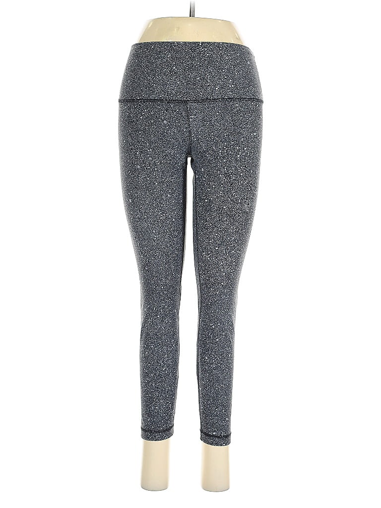 Pre-owned Lululemon Athletica Active Pants In Gray