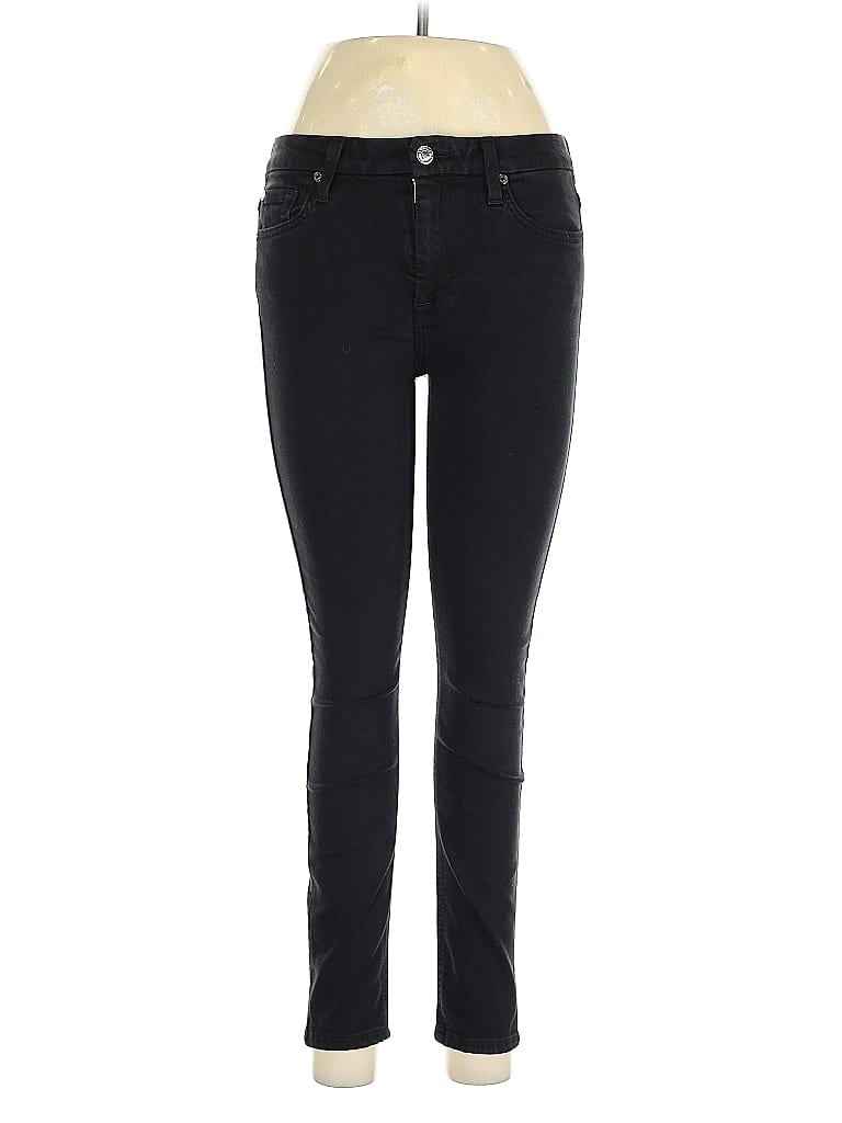 Pre-owned 7 For All Mankind Jeans In Black