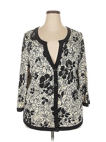 Coldwater Creek Silk Cardigan (view 1)