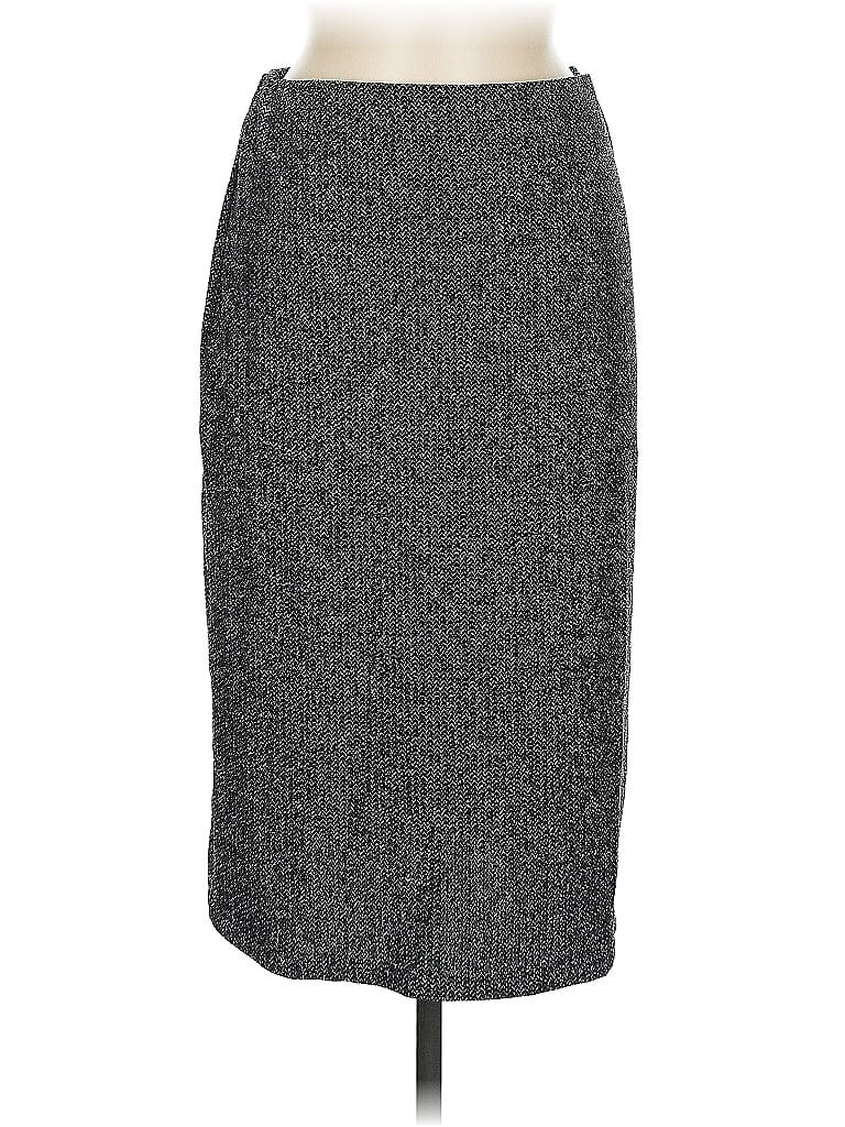 Pre-owned Tribal Formal Skirt In Gray