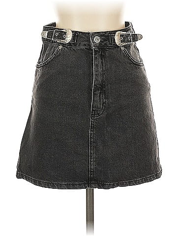 Topshop Denim Skirt (view 1)
