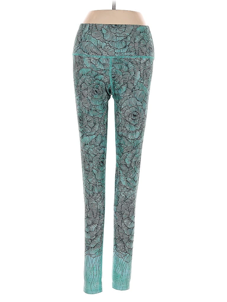 Pre-owned Assorted Brands Leggings In Blue