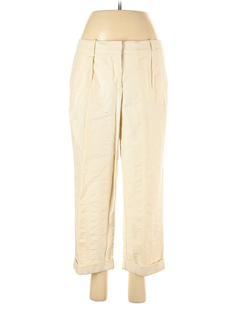 Pre-owned Comme Khaki Pant In Gold