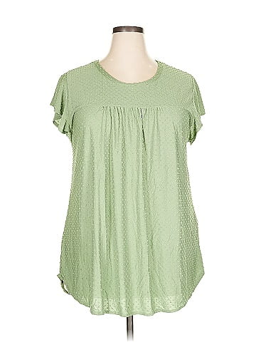 Acting Pro Short Sleeve Blouse (view 1)