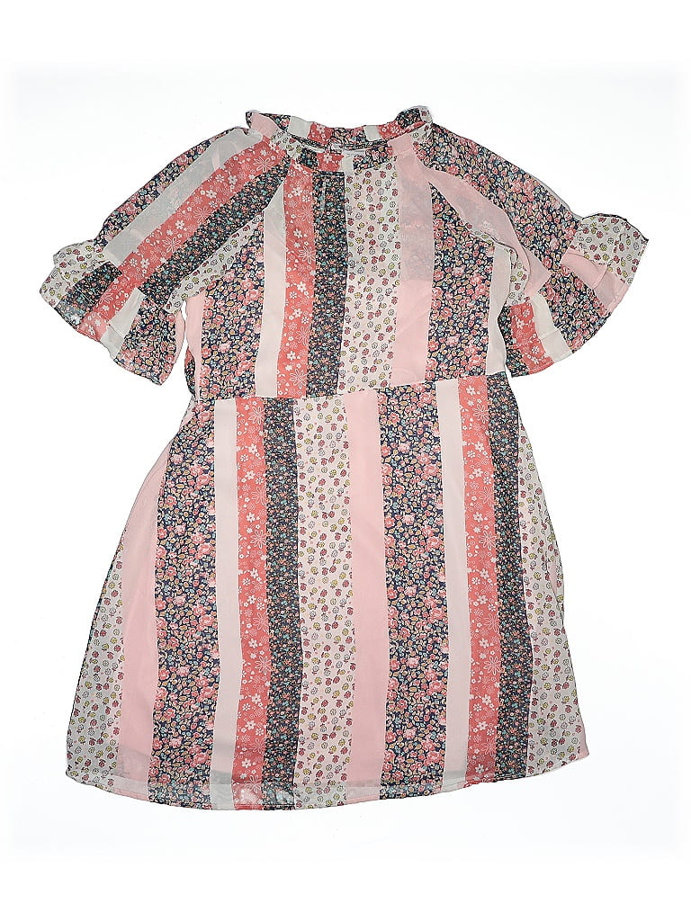 Pre-owned Wonder Nation Kids' Dress In Pink