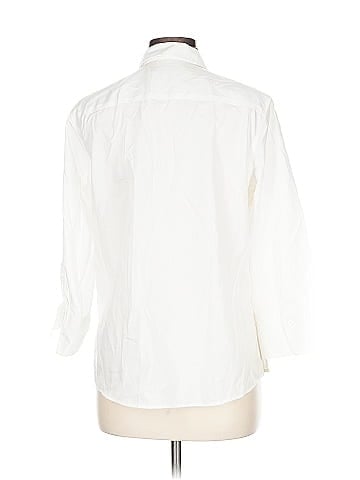Foxcroft 3/4 Sleeve Button-Down Shirt (view 2)