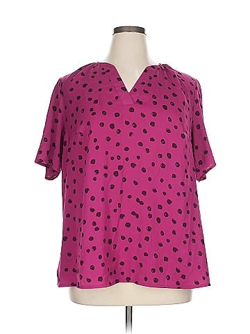 Lane Bryant Outlet Short Sleeve Polo (view 1)