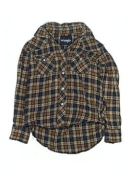 Wrangler Jeans Co Long Sleeve Button Down Shirt