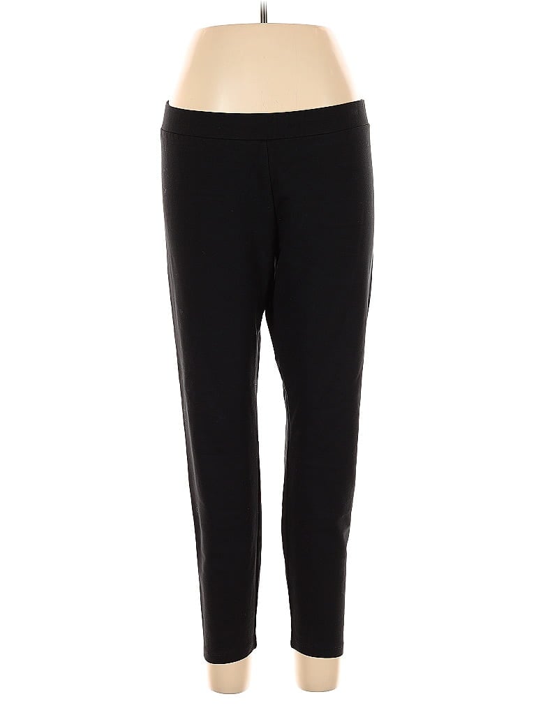 Pre-owned Lou & Grey Casual Pants In Black