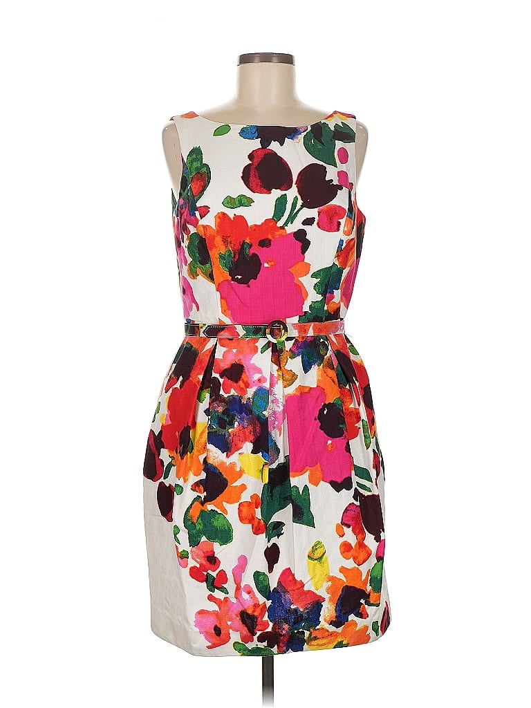 Click to view more detailed imagery on our partner's website Pre-owned Eliza J Cocktail Dress In White